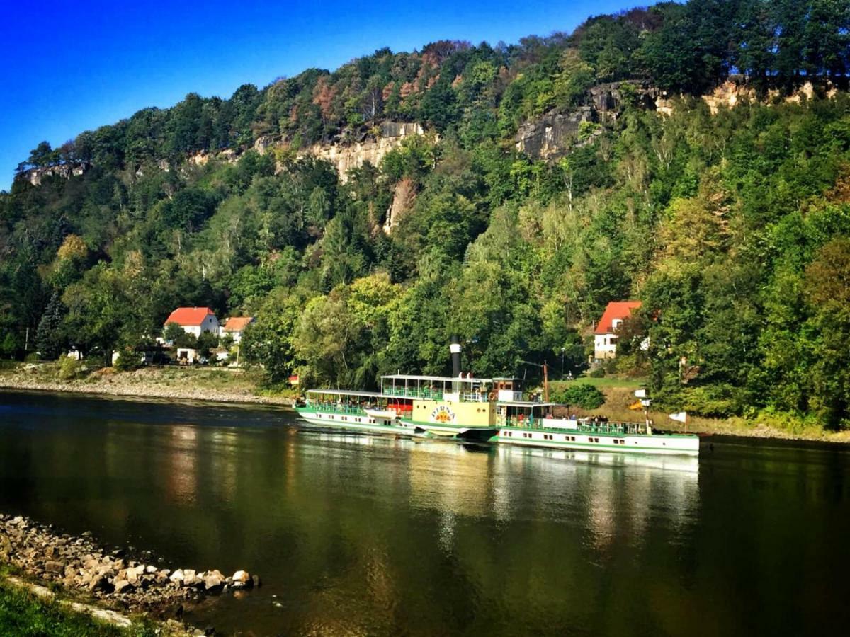 Ferienhaus kleines Elbland Pirna Struppen Екстериор снимка